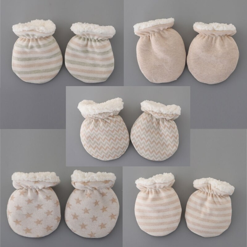 Winter Handschoenen Anti-Grijpen Wanten Thicken Warm Fleece Handschoen Jongens Meisjes Hand Warmer