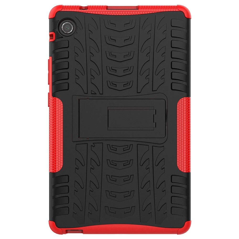 Funda para Huawei MatePad T 8, 8 pulgadas, KOB2-W09, KOB2-L09, L03, T8 , Kobe2-W09, L09, L03, TPU + PC Armore: Rojo