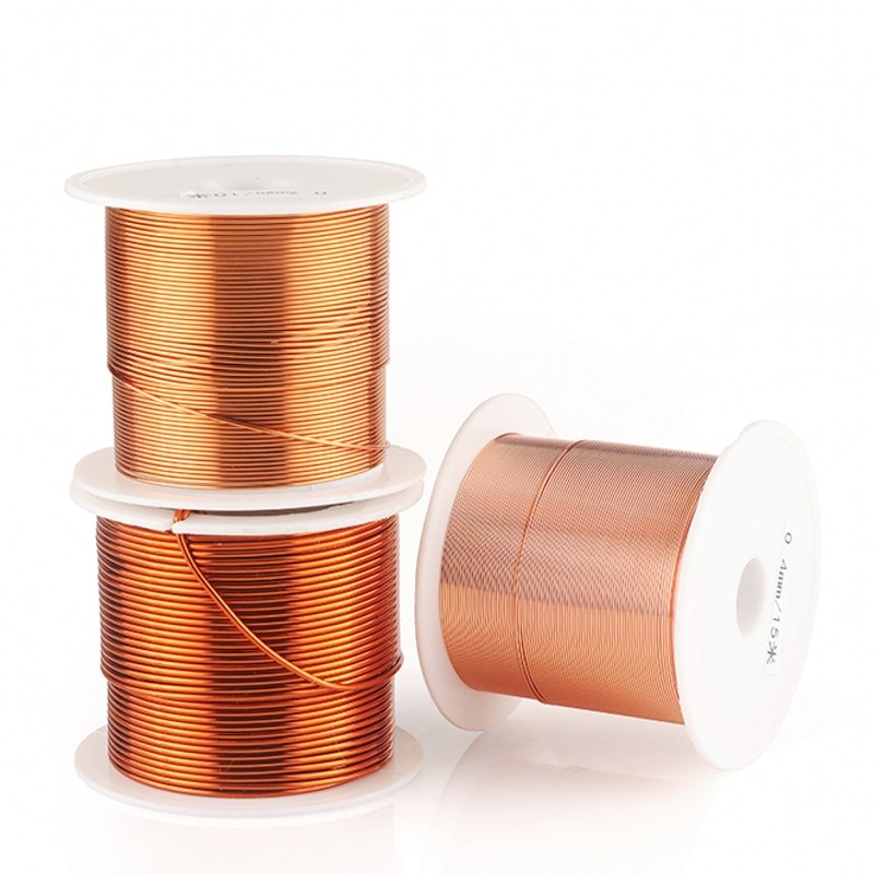 0.1mm 0.2mm 0.3mm 0.4mm 0.5mm 0.6mm 0.7mm 0.8mm 0.9mmCable Copper Wire Magnet Wire Enameled Copper Winding Wire Coil Copper Wire