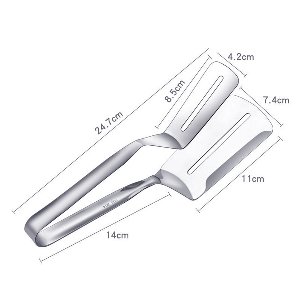 kitchen Supplies Food Clamp Home Pizza Steak Food Clamp BBQ Clip Grilled Fish Spatula Kitchen Cooking Tool