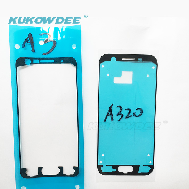 5 piece J1 J2 J3 J330 J3pro Replacement LCD Bezel Frame Sticker For Samsung Galaxy A3 A5 A7 A8 A9 Frame Glue Sticker Adhesive