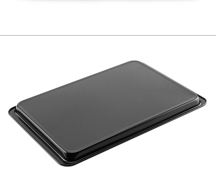 14-inch rectangular non-stick tray oven shallow tray diy cookie baking tray bread cake baking tools