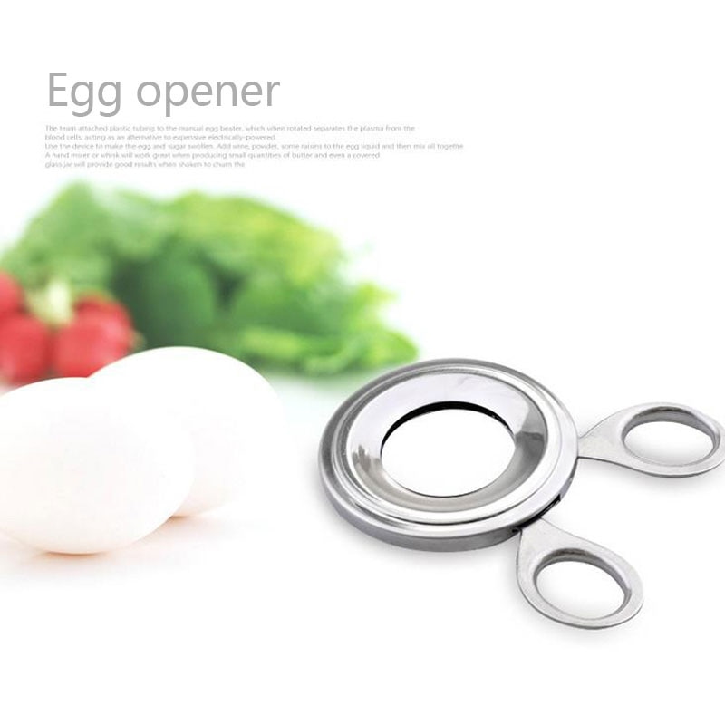 Edelstahl Ei Cutter Ei Stripper Gekocht Multifunktions Küche Gerät Ei Hülse Unterbrecher Tragbare Gerät