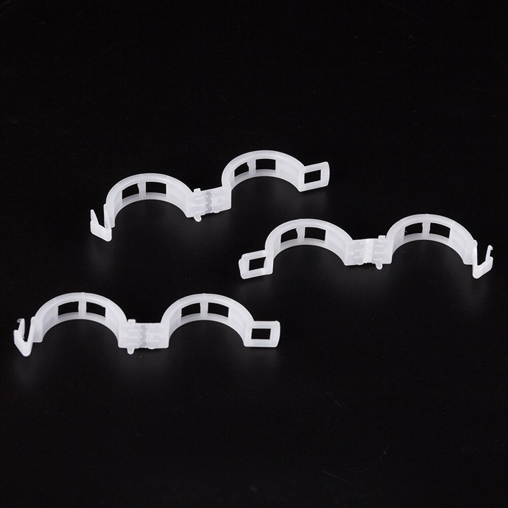 100pcs Reusable Plastic Plant Support Clips clamps For Plants Hanging Vine Garden Greenhouse Vegetables Tomatoes Clips