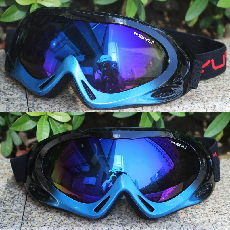 Gogle narciarskie i snowbordowe okulary przeciwsłoneczne okulary anty-uv wiatroodporny sprzęt sportowy profesjonalne zimowe gogle narciarskie dla dzieci mężczyźni kobiety