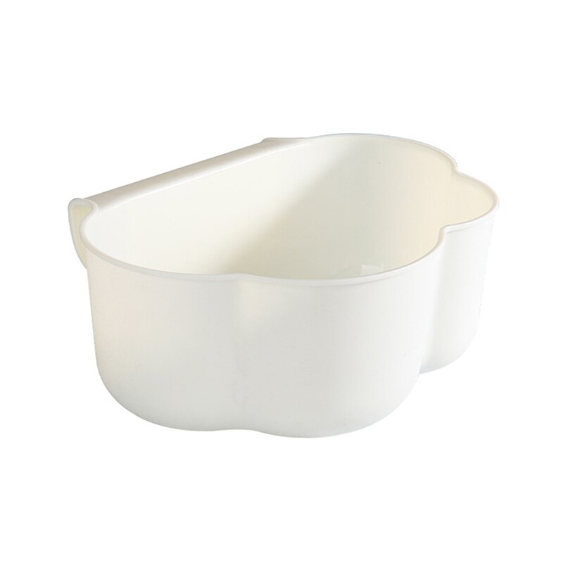 Wolke bilden Küche Hängen Mülleimer Schrank Tür Schreibtisch Schnalle Müll Becken: Weiß