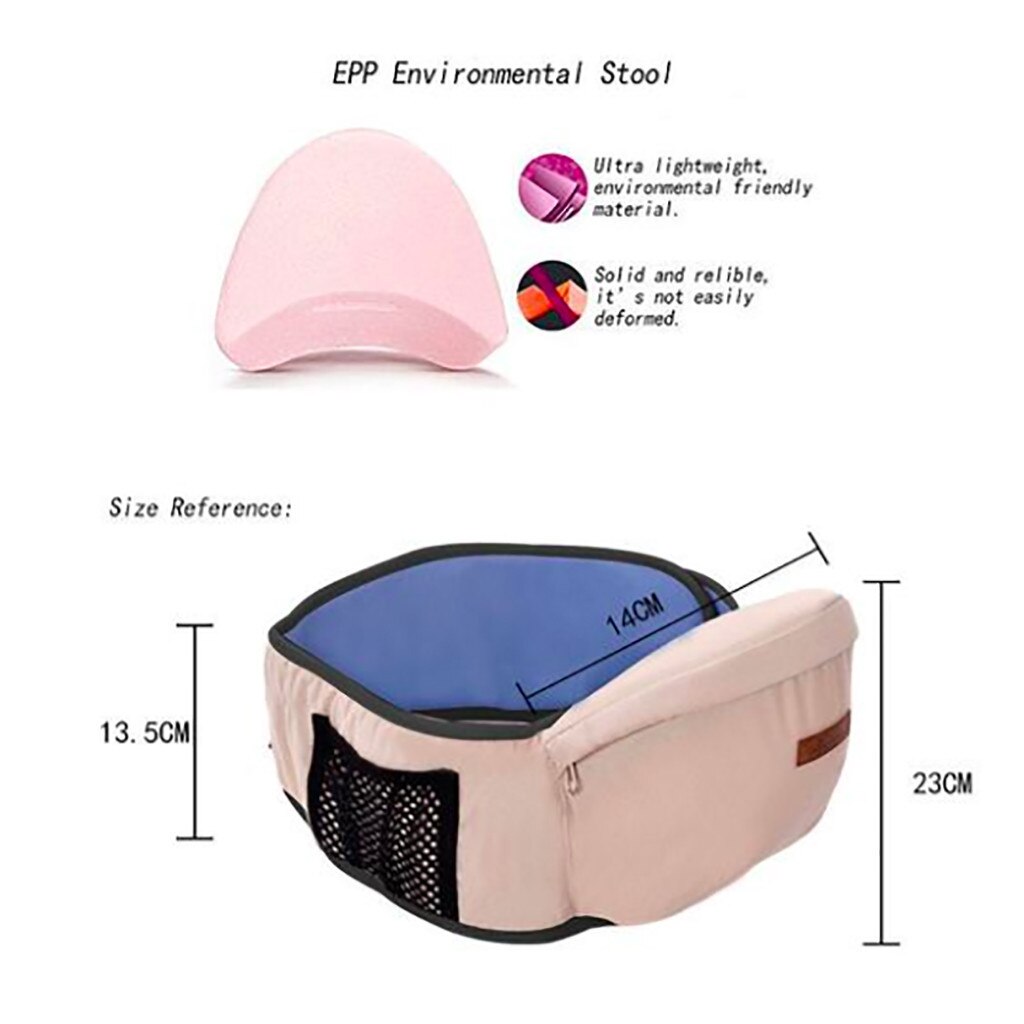 Baby Carrier Storriage Pack Waist Stool Walkers Baby Sling Hold Waist Belt Child Hipseat Infant Hip Seat With Storage Pack d5