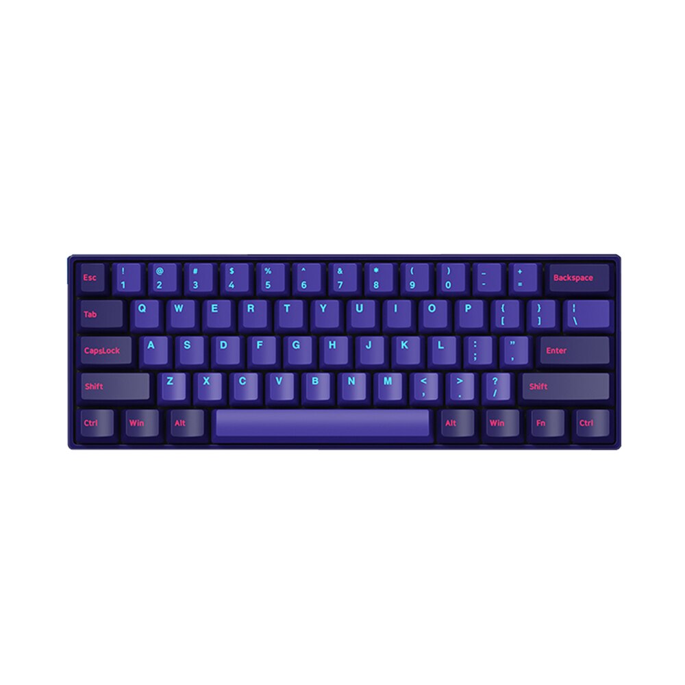 Akko 157 Toetsen Neon Keycap Set Cherry Profiel Pbt Twee Kleur Molding Keycaps Voor Mechanische Toetsenbord Veranderd Win Sleutel Tot app Sleutel