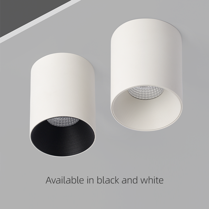 Aisilan Opbouw Plafondlamp Mat Aluminium 7W Downlight Anti-glare Plafondlamp voor Slaapkamer Gang