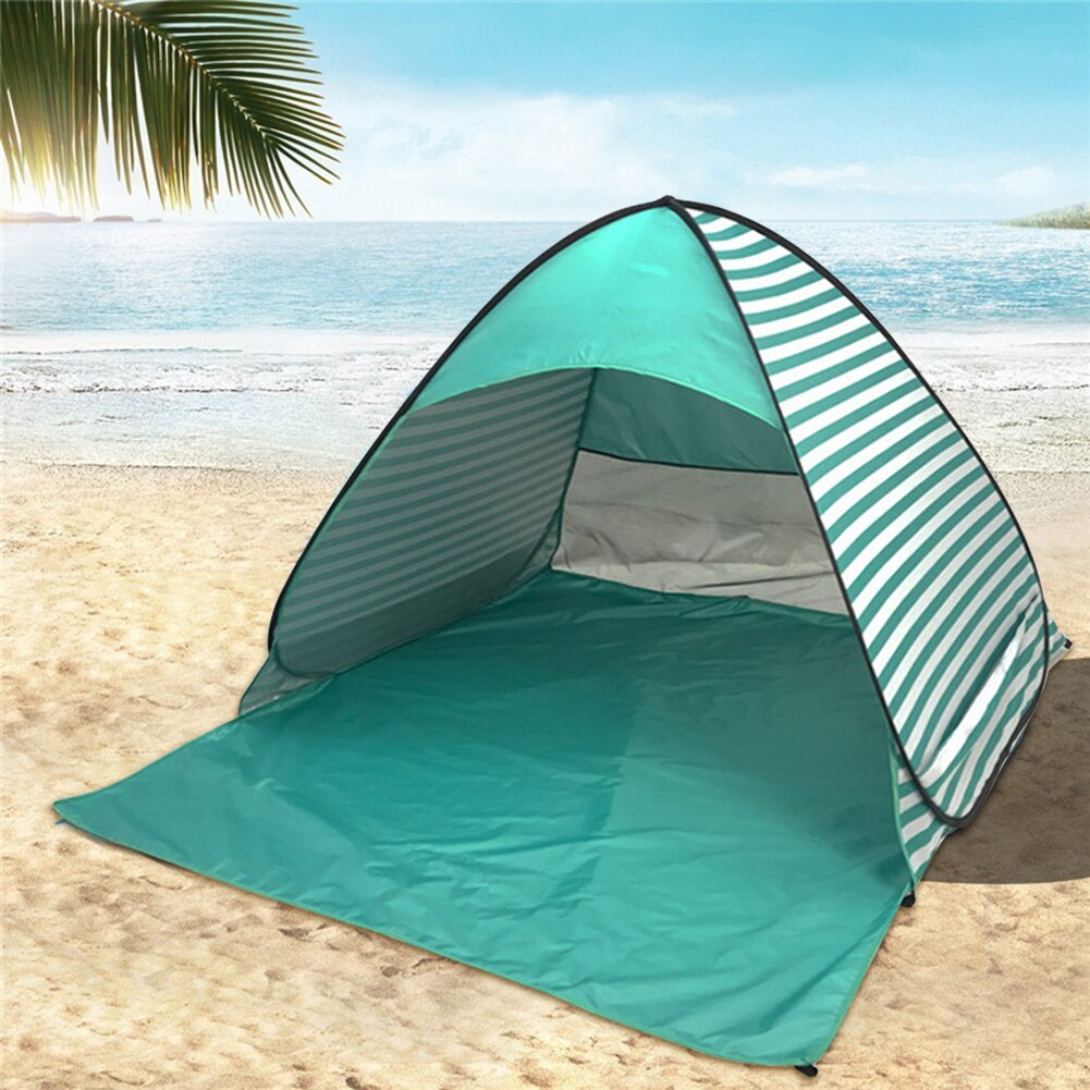 Beach Tent Automatic Instant Lightweight Outdoor UV Protection Camping Fishing Tent Cabana Sun Shelter Beach Shelter