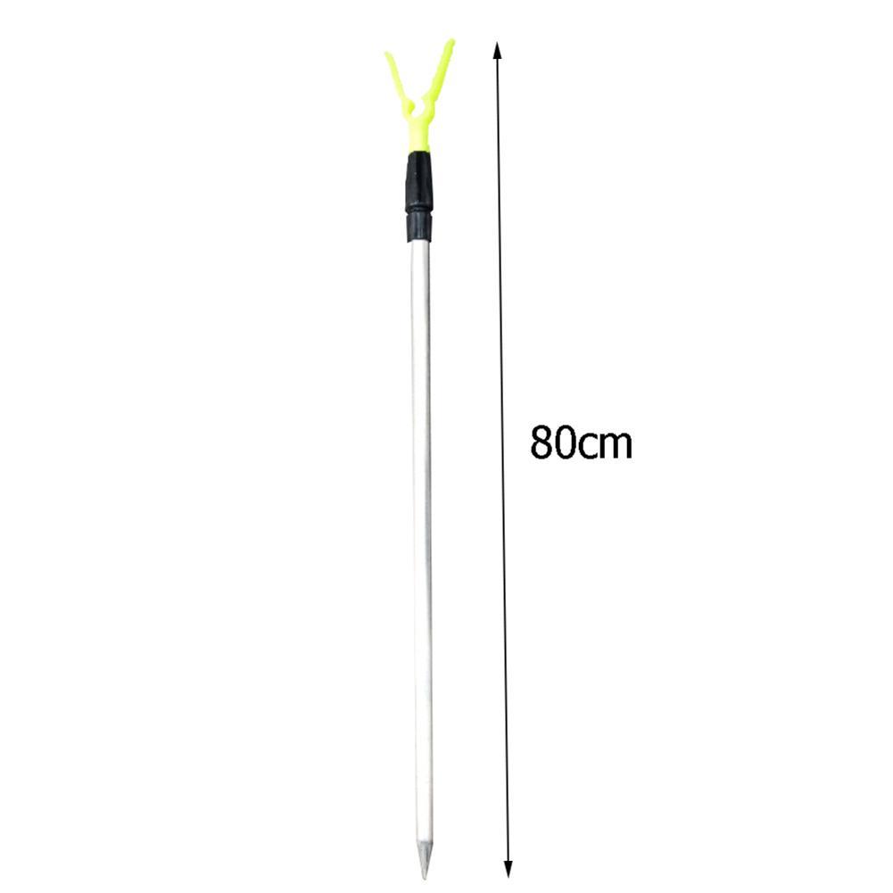 Support de canne à pêche en métal, porte-canne télescopique Ultra-court en forme de Y Simple à insérer