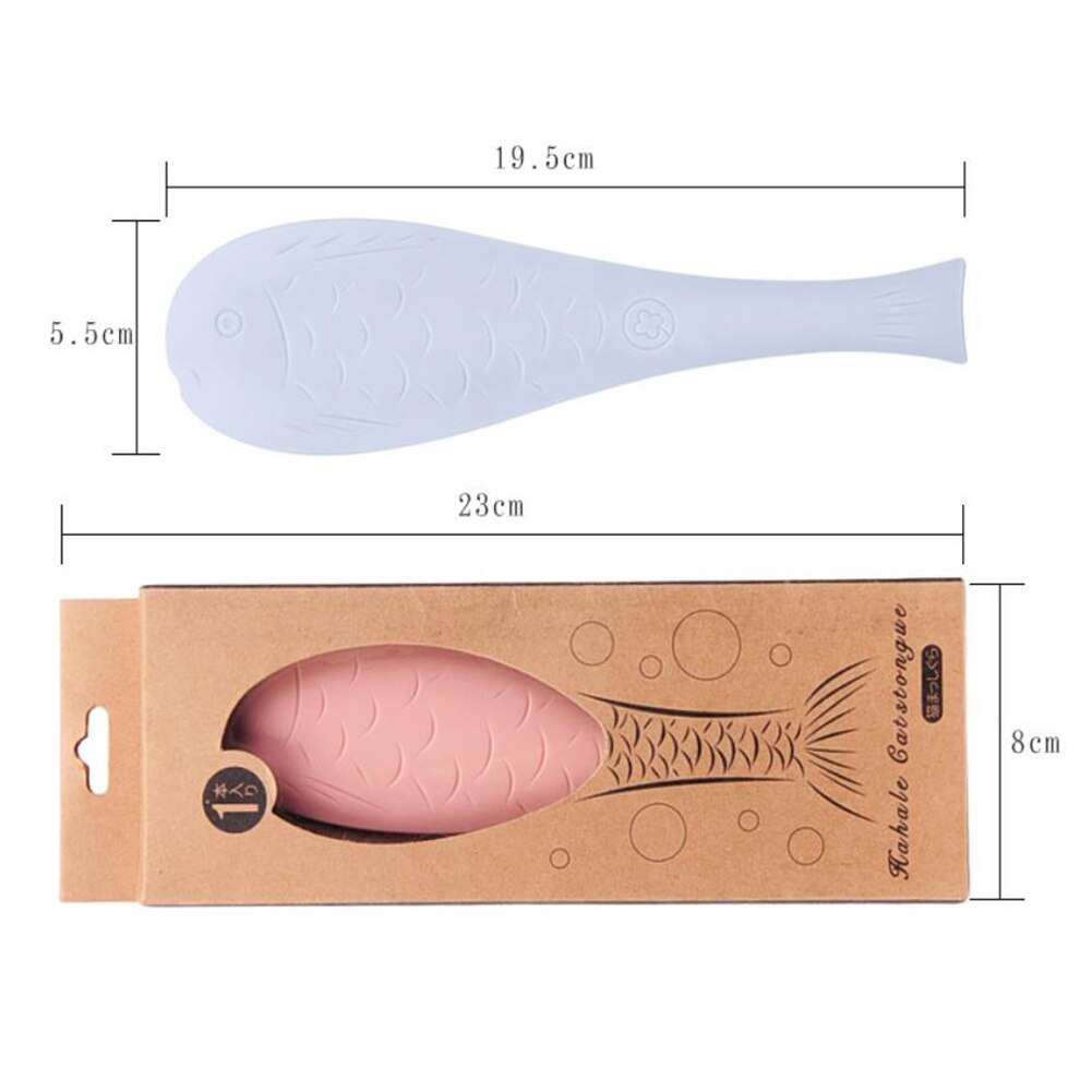 Jouet de peigne de langue de chat de forme de poisson pour des outils quotidiens de soin de cheveux d'animal familier 2-en-1