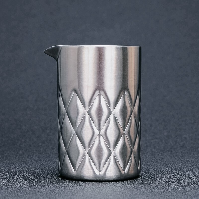 580ml Stirring Tin Cocktail Mixing Glass Double-walled and Vacuum Insulated For Temperature Consistency Bar Tool