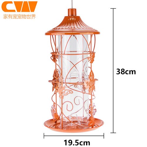 Bird Feeder Pet Bird Sparrow Pigeon Letter Pigeon Bird Food Supplies Outdoor Garden Bird Feeder ZP12191149: Default Title