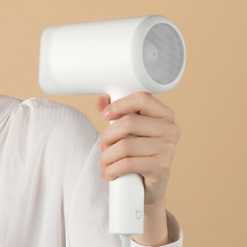 XIAOMI-secador de pelo MIJIA con iones de agua para el hogar, 1800W, Nanoe, cuidado del cabello, , secado rápido, portátil, de viaje, difusor de secador de pelo