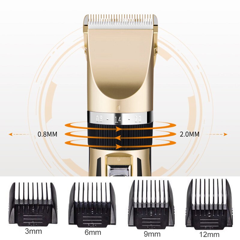 Electric Dog Clipper pet Dog Hair Clipper For Dogs Reachageable Trimmer Haircut Cat Hair Cutting Remover Machine Grooming Kit