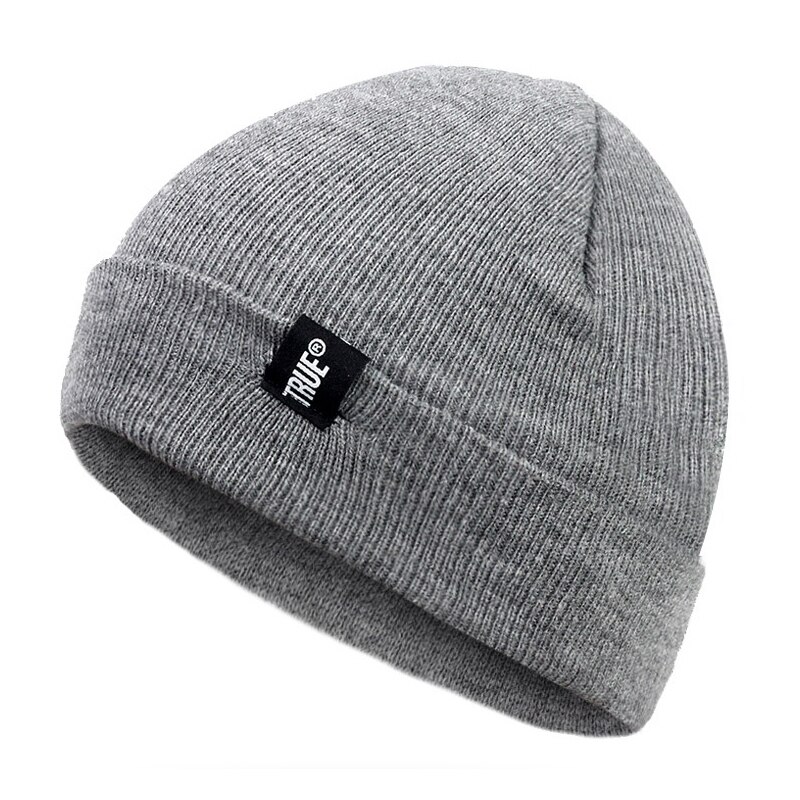 Chapéus de inverno quente de malha de lã gorro slouchy gorro para snowboard esqui patinação: H