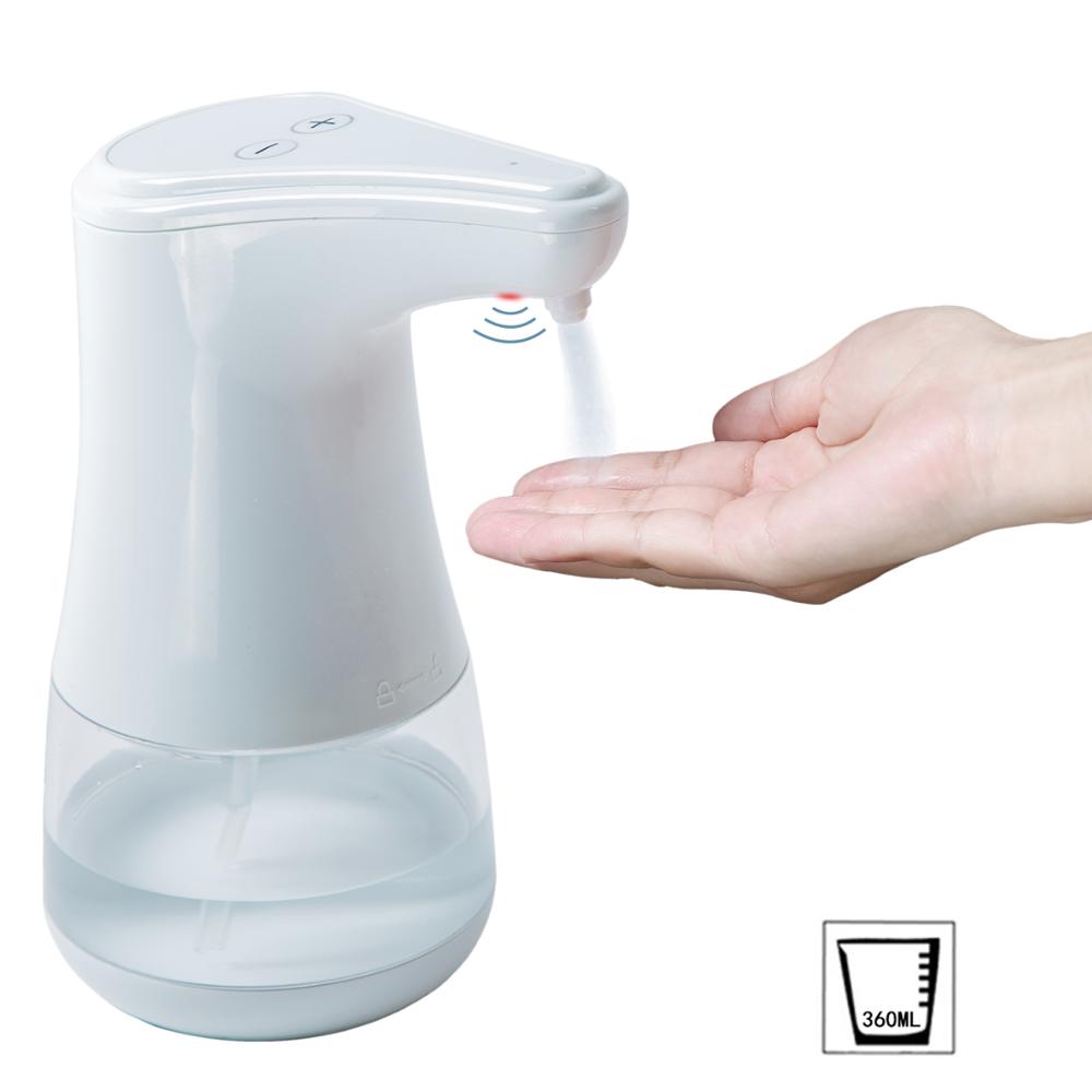 400ml Automatic Liquid Soap Dispenser Shampoo Dispenser Smart Sensor Touchless Dispenser For Kitchen Bathroom Accessories: 360ml
