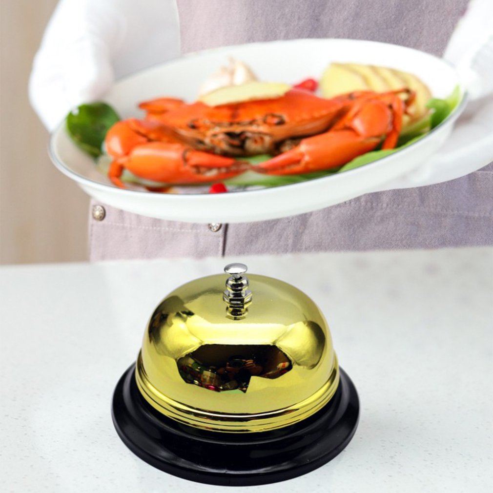 Desk Kitchen Hotel Counter Reception Christmas Craft Bell Restaurant Bar Ringer Call Bell Service Ring Home Restaurant Call Bell
