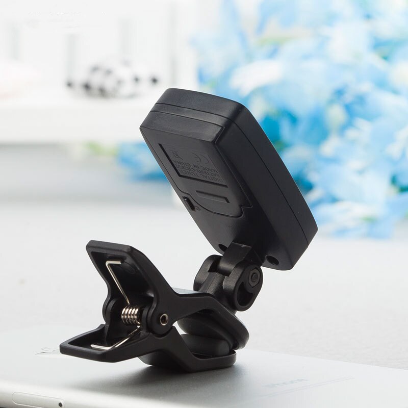 Guitar Tuner Universal Clip On with Digital Chromatic LCD for Acoustic Guitar Bass Ukulele Violin Tuning Tuner