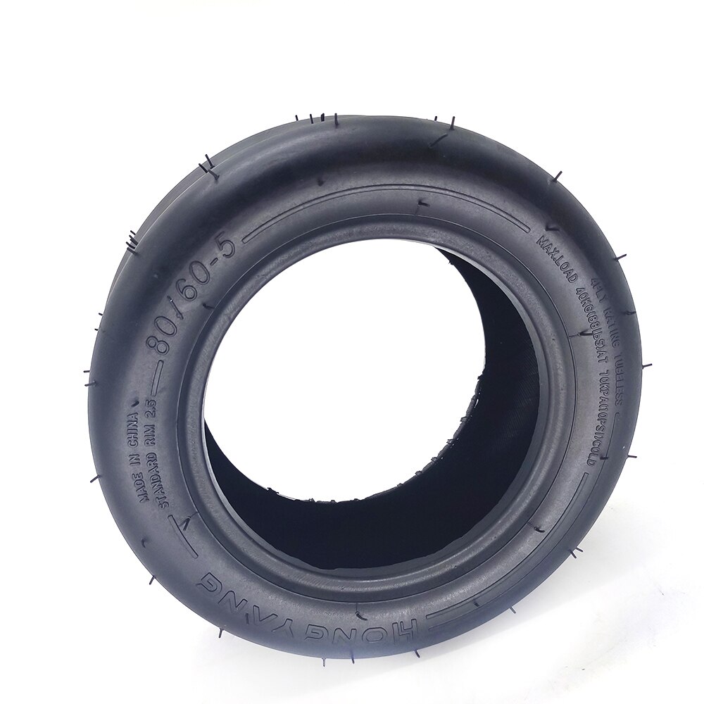 80/60-5 rueda de neumático sin cámara para Ninebot Mini Pro Karting de la rueda delantera neumático eléctrico de rueda de Kart