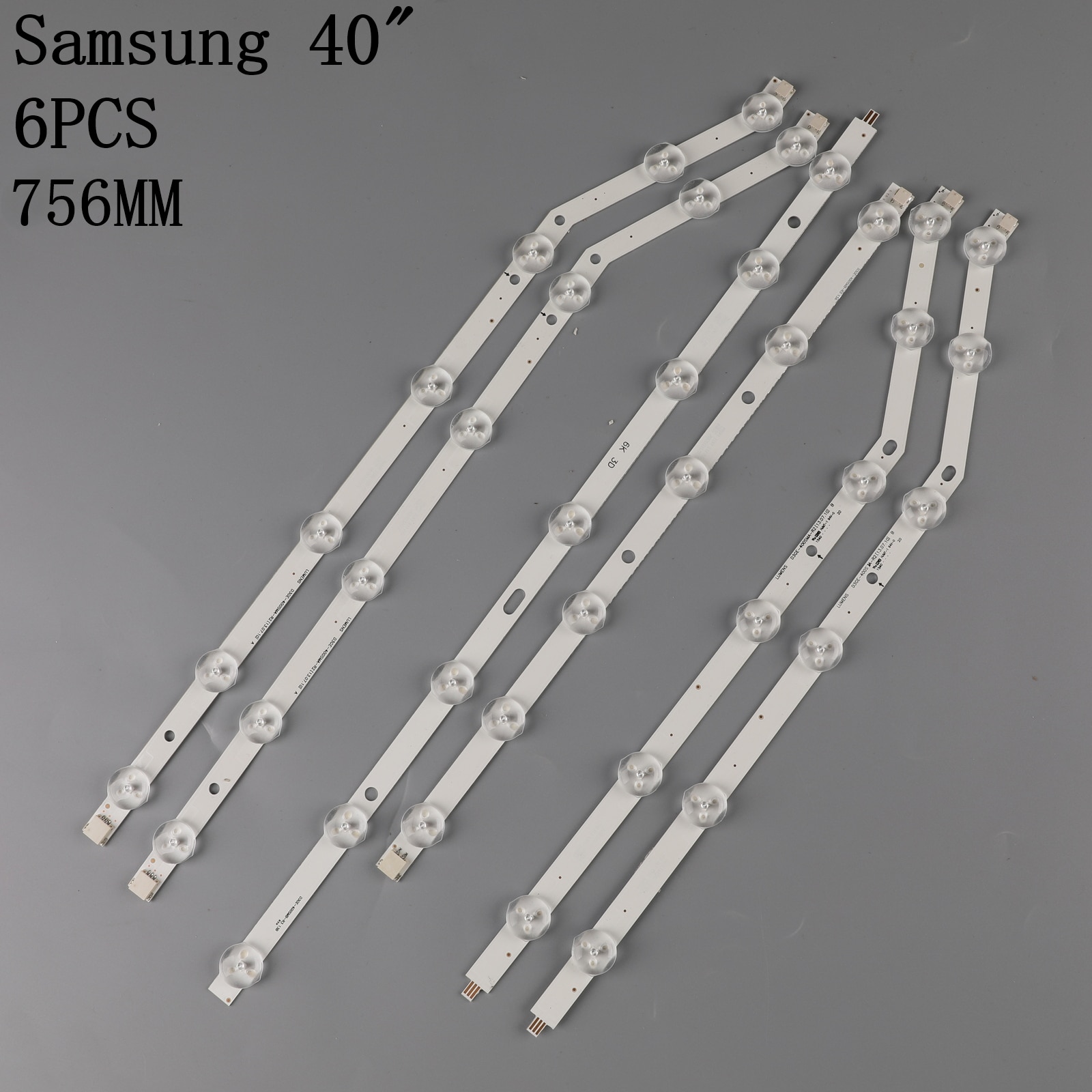 3 stk led baggrundslys strip 13 lampe til samsung 40 '' tv  d3ge-400 smb -r3 d3ge-400 sma -r2 ue40 h 6203aw ue40 h 6203ak lm41-00001v
