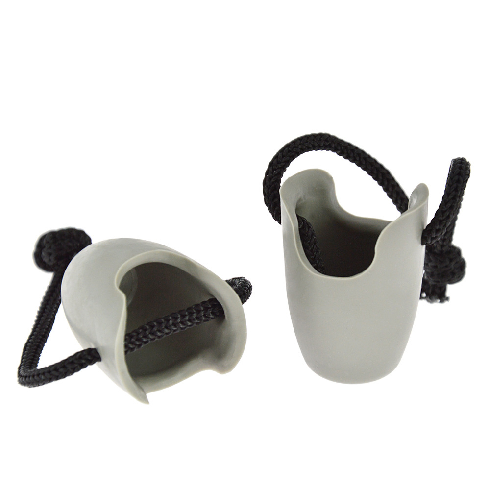 2Pcs Universal Kayak Scupper Plug Rubber U-shaped Kayak Canoe Drain Holes Stopper Bung with Lanyard