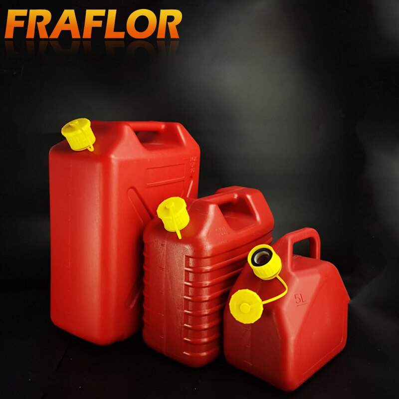 Tanque de combustible de petróleo, tanque de combustible de 5l y 10l, latas de tanque de combustible Diesel portátiles de repuesto de un galón de montaje para SUV, ATV, coche, motocicleta Jerrycan