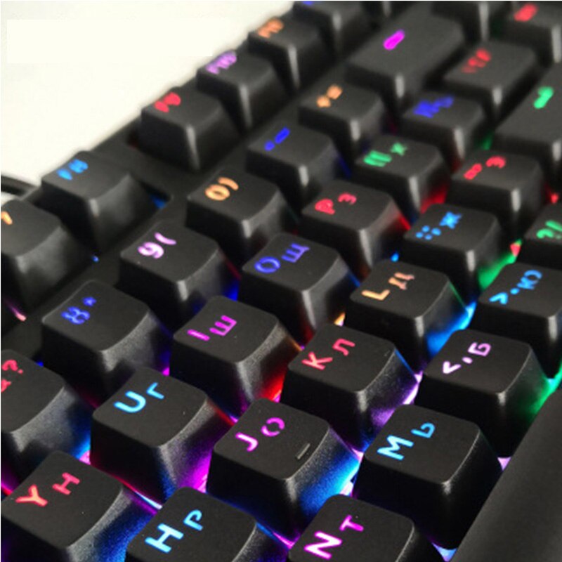 Korean Keycaps MX Switch For Logitech Cherry Mx Mechanical Keyboard Key Cap 104 keys