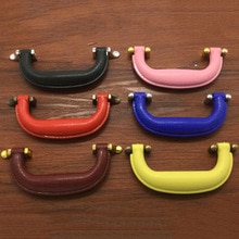 1pc Diy Bag Handle Retro Plastic Suitcase Handle Metal Base Box Frame Parts Bag Luggage Handle Grip Bag Accessories