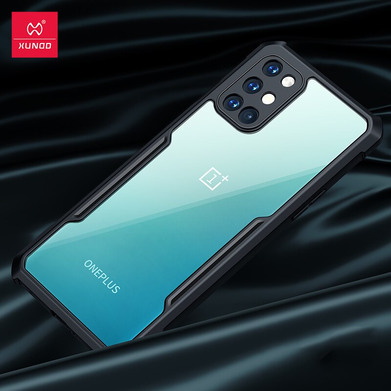 Xundd Voor Oneplus 9R Case Shockproof Airbag Bumper Soft Back Transparante Shell Anti-Val Beschermende Cover Case