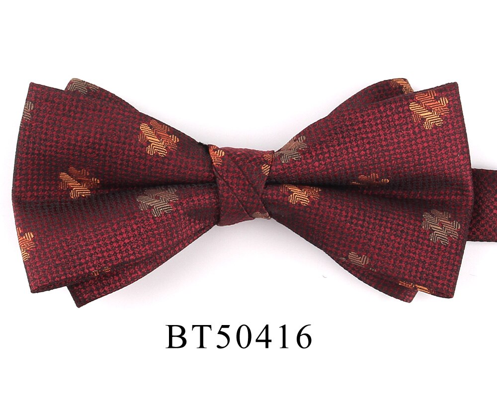Pajarita Floral para hombre y mujer, corbatas de Cachemira para adulto, trajes para hombre, pajarita para , boda, pajaritas con patrón de animales: BT50416