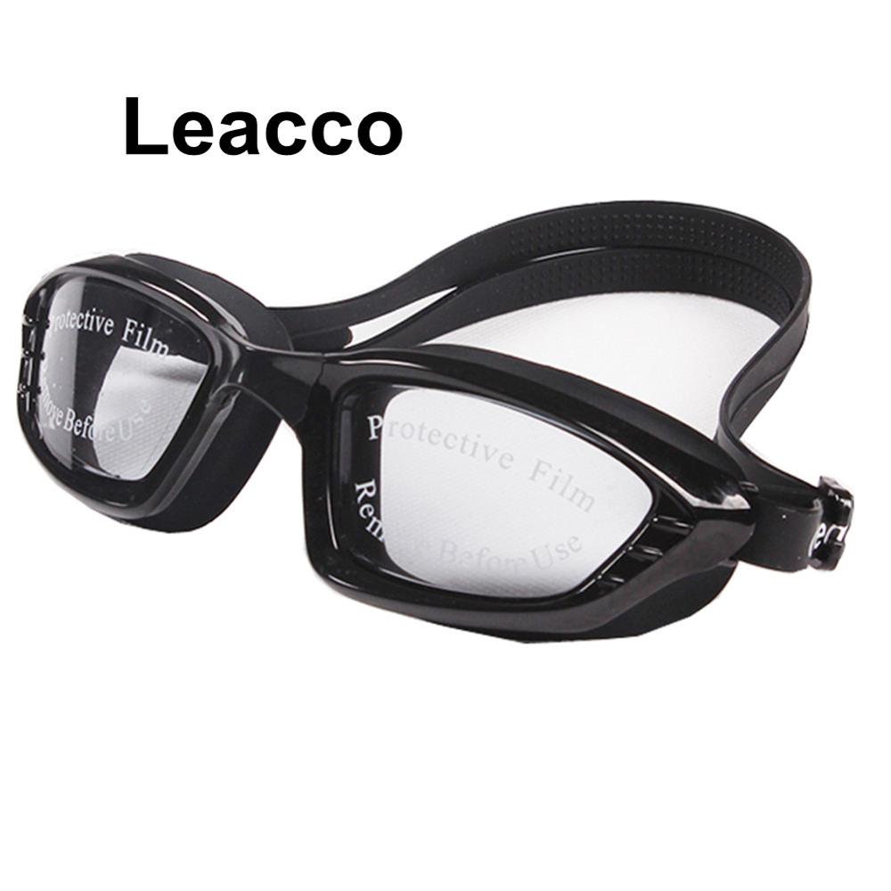 Lunettes de natation étanches électrolytiques professionnelles, 5 couleurs, Anti-buée, Protection UV, accessoire de natation, ,: black