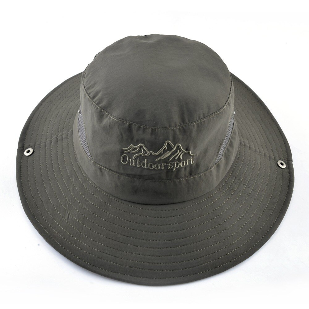 Anti-uv sol hatte til kvinder udendørs sport hat bred skygge fiskeri cap sommer vandring camping ben gorros unisex spand hætter mænd