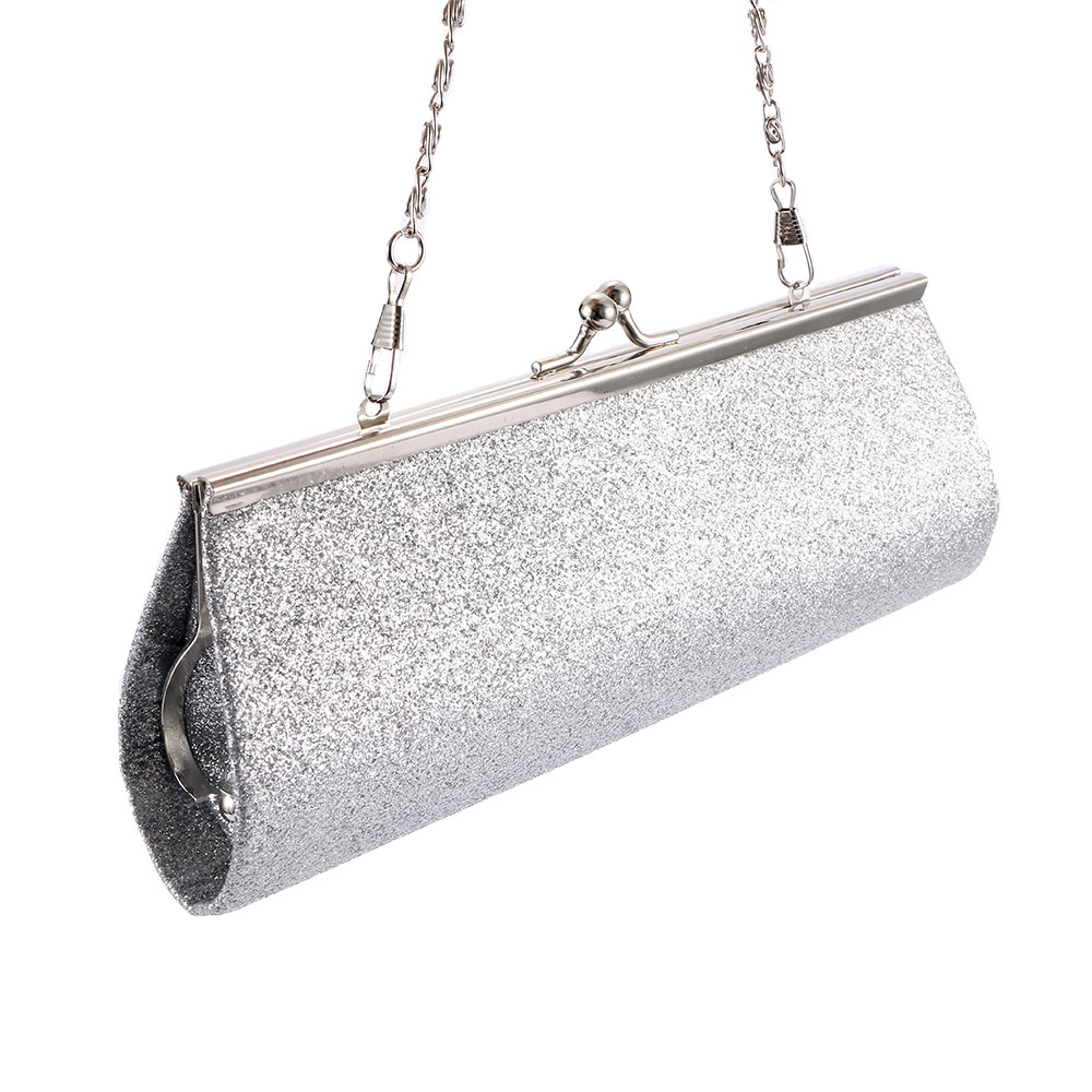 Kvinder dame glitter pailletter håndtaske funklende fest aften aften fest bryllup banket clutch taske pung tote pung