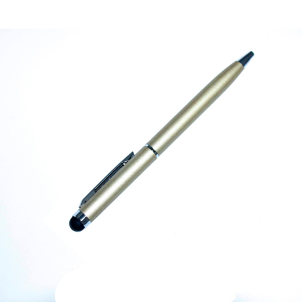 Universal Capacitive Touch Screen Stylus Ballpoint Pen for iPhone 7 6 6s 5s for iPad iPod Touch for all Smart Phone Tablets Pen: gold
