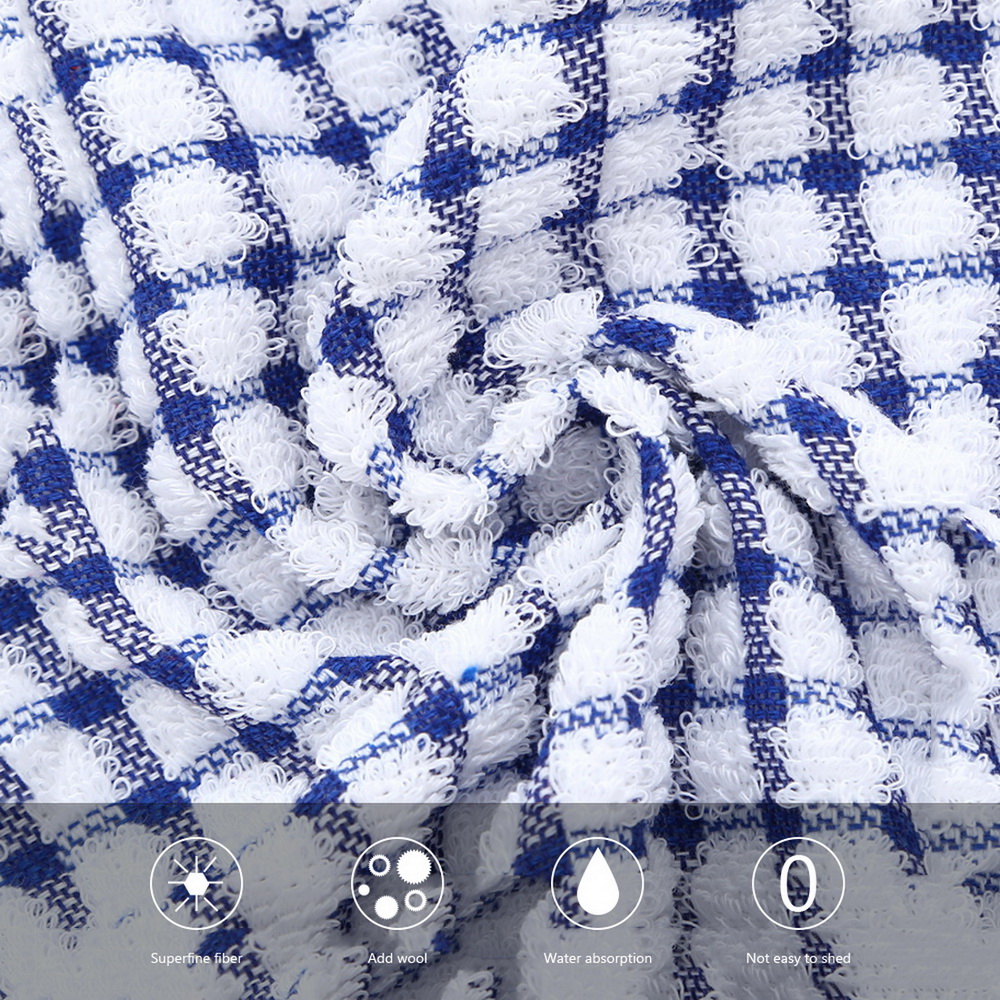 Serviettes de cuisine domestiques absorbant Thicke Super absorbant microfibre essuyer Table serviette de cuisine nettoyage vaisselle linge de lavage 27