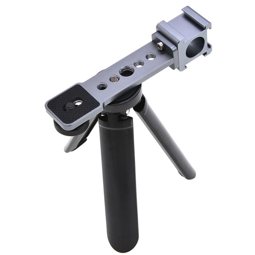 Nieuw Triple Koude Schoen Mount Gimbal Extension Bracket Adapter Voor Osmo Mobiele Zhiyun Glad 4 999