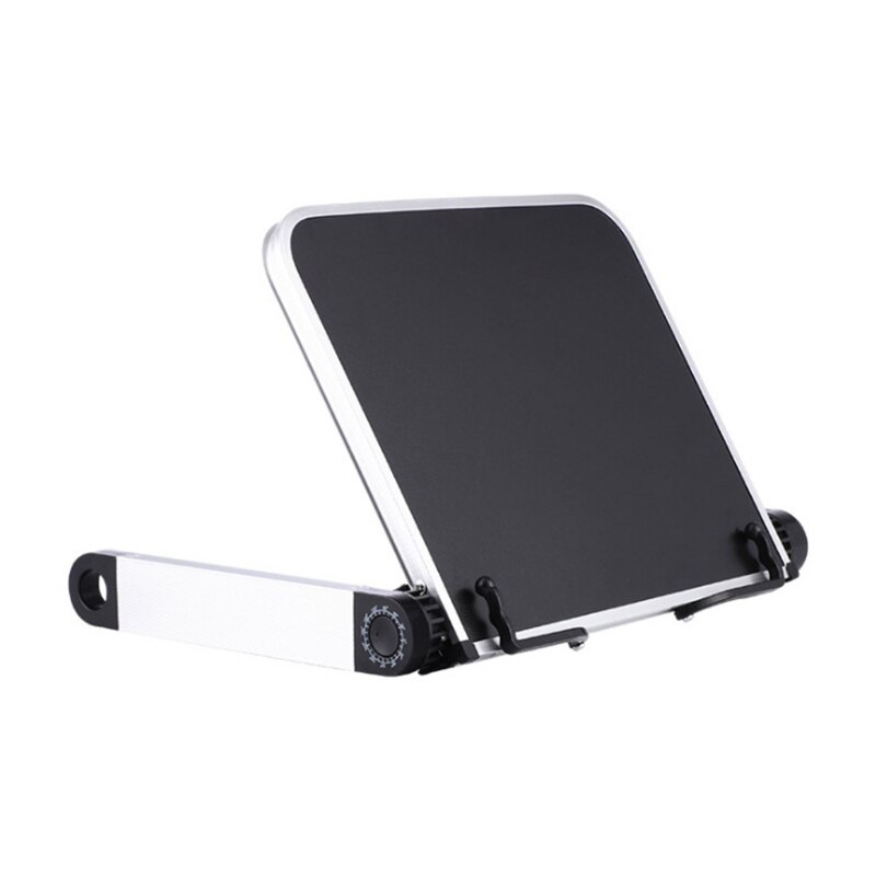 Porte-livre de lecture pliable, Support de bibliothèque réglable à 360 degrés pour PC: BK-A