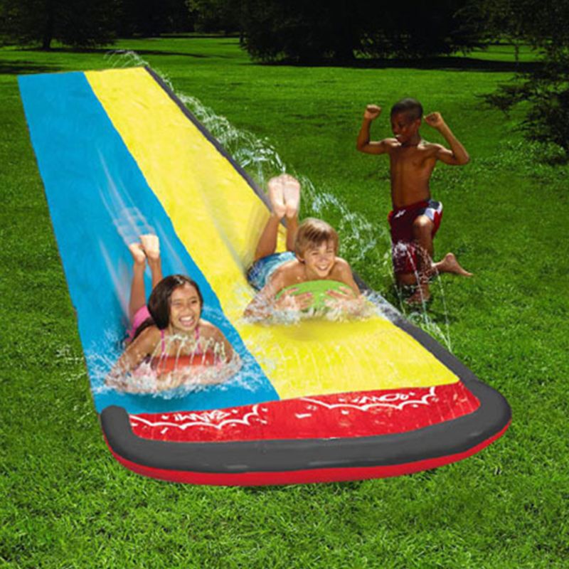 Beach Water Spray Surfboard Outdoor Summer Children Adult Waterslide Backyards Lawn Pool