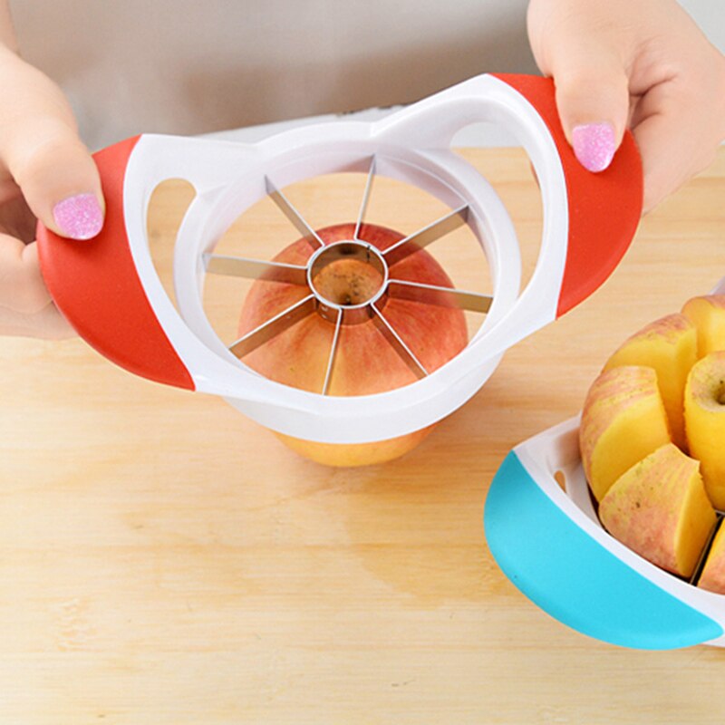 Apple Cutter Slicer Groente Fruit Gereedschap Keuken Accessoires Snijmachine Fruit Gereedschap Accessoires Keuken Gadgets Rvs
