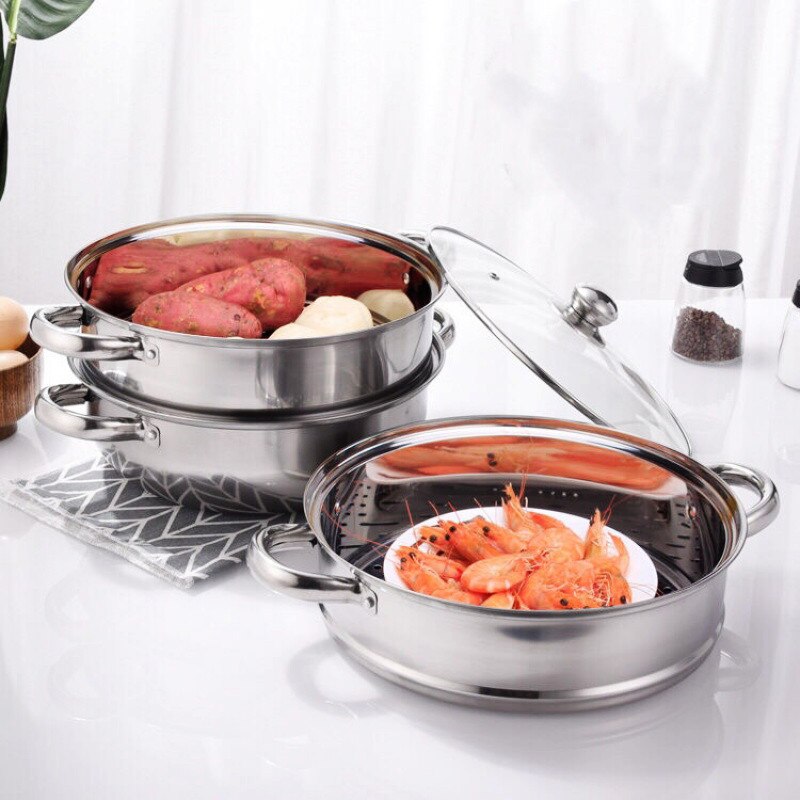 Een Kooi En Cover Koken Bamboe Stoomboot Vis Rijst... – Vicedeal