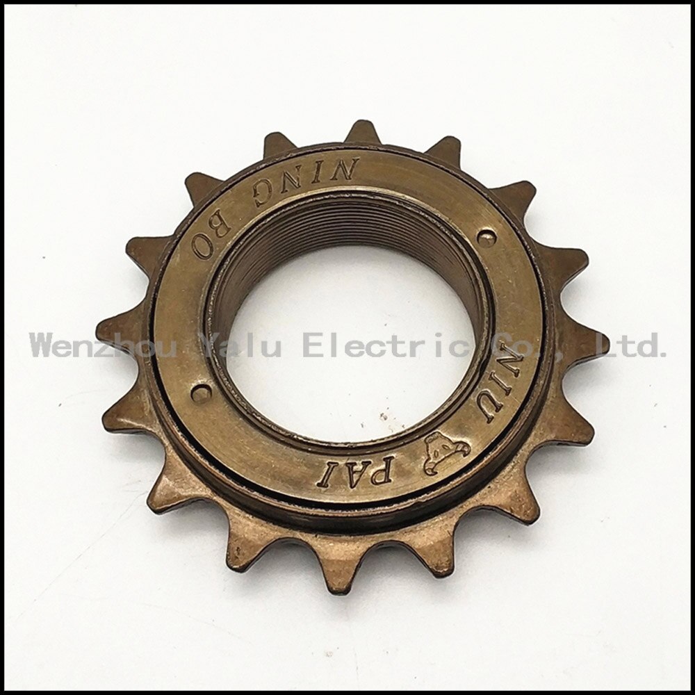 Piñón de trinquete Universal para bicicleta, accesorios eléctricos para bicicleta, cadena de tipo 410 aplicable 16T 22T: 16T