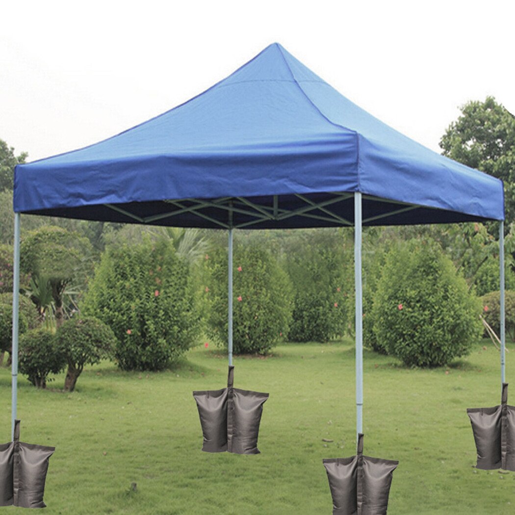 ！4 Pack Portable Garden Gazebo Foot Leg Feet Weights Sand Bag For Marquee Party Tent Set Garden Shade Shelter Camping Macrame