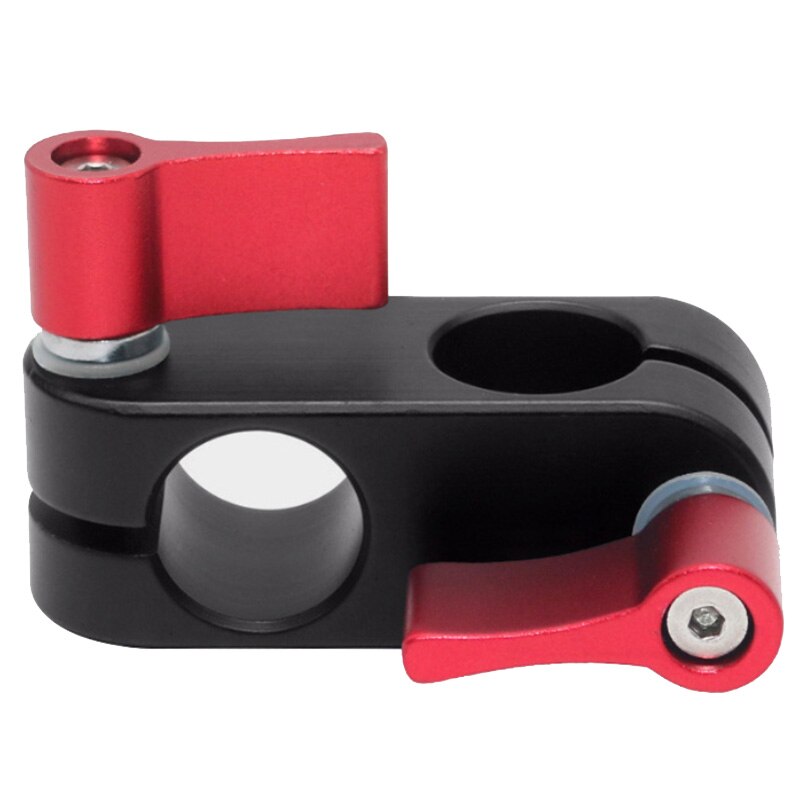 90 Degree Right Angle 15mm Rod Rig Clamp Adapter for 5D2 5D3 A7SGH4 DSLR Camera Photography System Photo Studio Handgrip