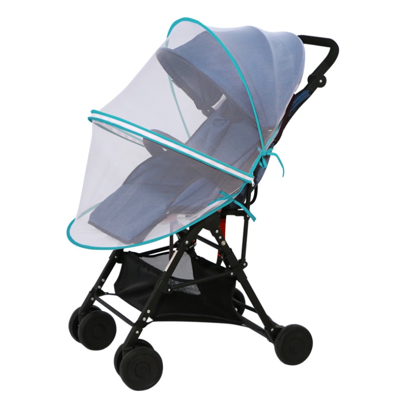Kinderwagen Kinderwagen Warenkorb Moskito Insekt Net Kleinkinder Baby Sicher Mesh Buggy Krippe Netting