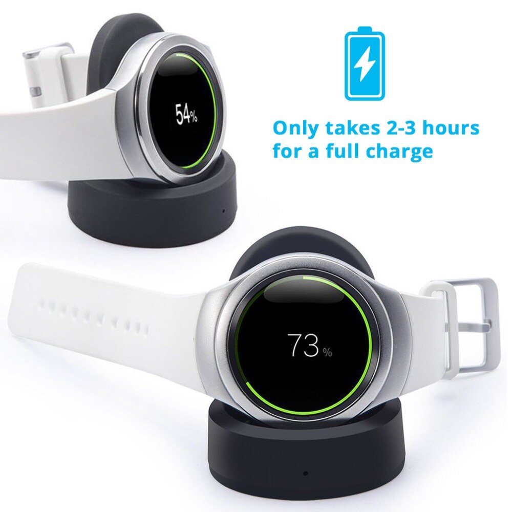 Draadloze Fast Charger Dock Voor Samsung Gear S3 Klassieke Charging Cradle Dock Usb Kabel Lader Voor Samsung Gear S3 Frontier stand