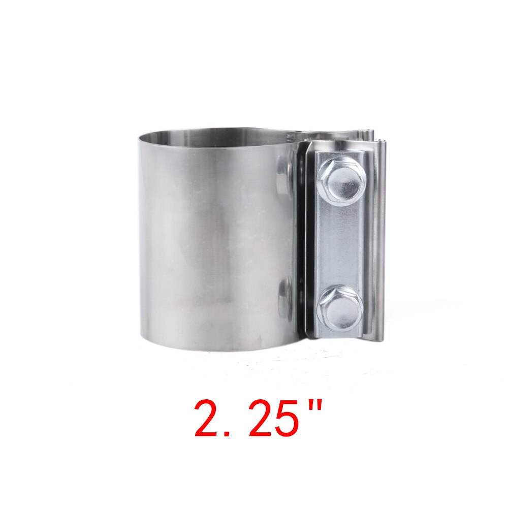 Universal 2.25 " 2.5 " 3.0 " rustfri udstødningsmanchet stødsamlingsklemme udstødningsrør manchetkobling trinklemme rs -cr1013: 2.25 tommer