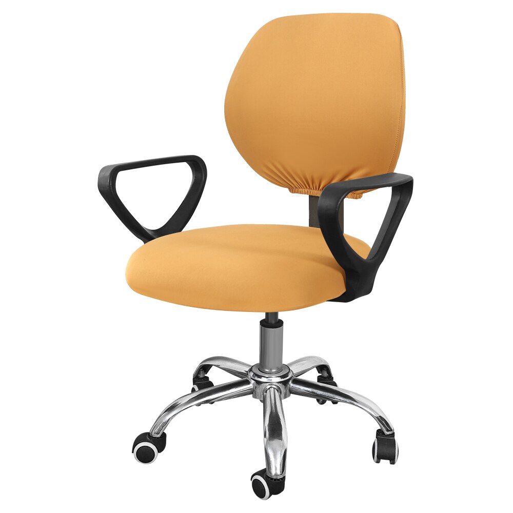 Junijour | elastiske stolebetræk roterende kontorcomputer skrivebordsstol stolebetræk aftagelige slipcovers: G248491