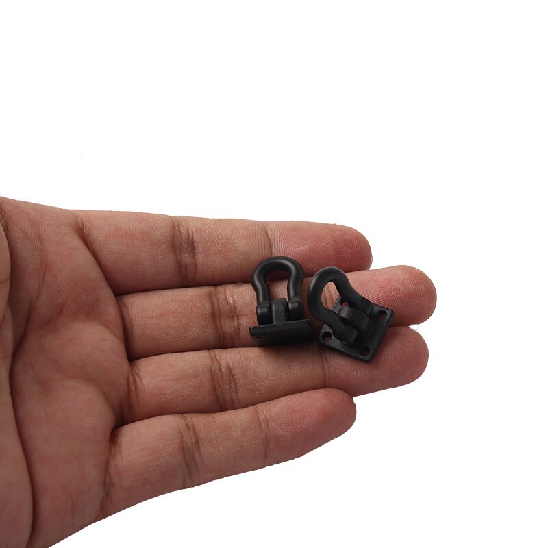 1/10 Rc Rock Crawler Metal Tow Shackle Trailer Hook For Axial Scx10 90046 Tamiya Cc01 Rc4Wd D90 D110